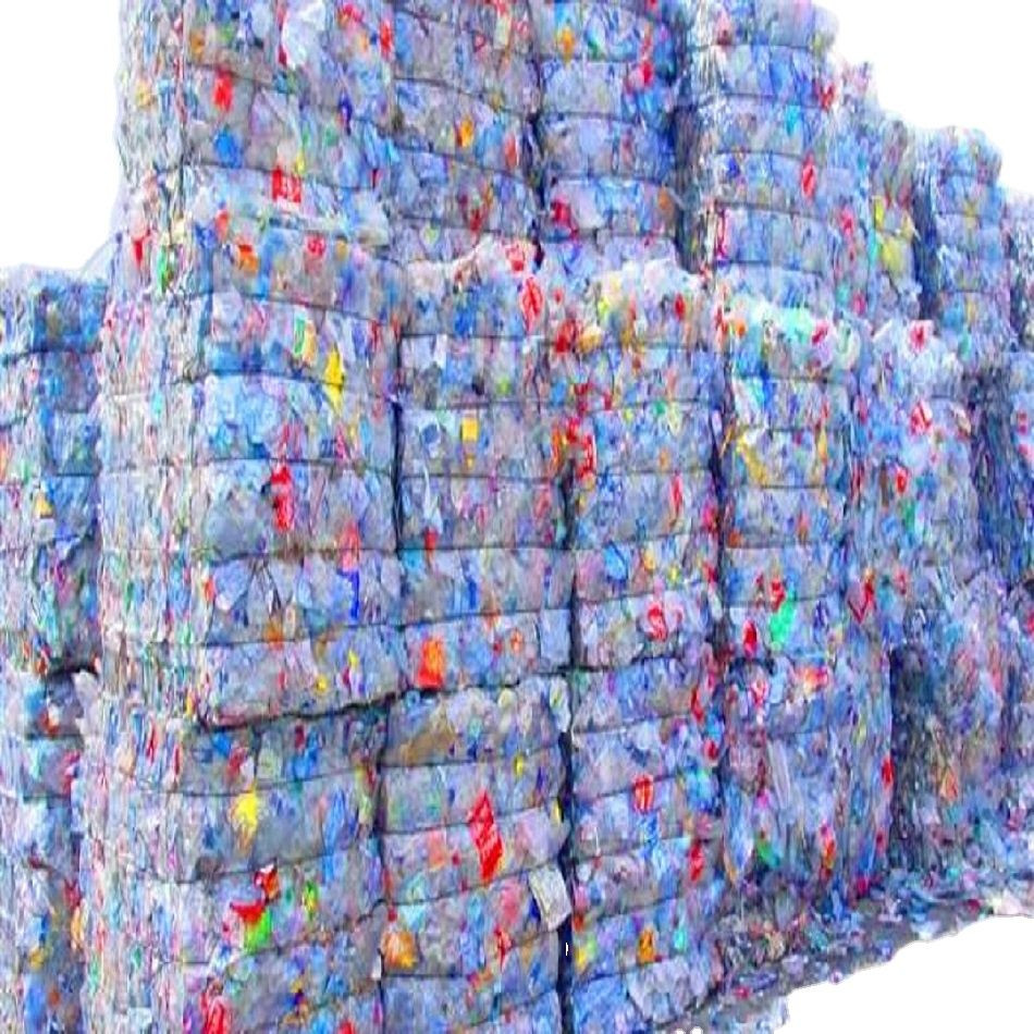 High-quality PET bottle scraps ideal for plastic reprocessing industries