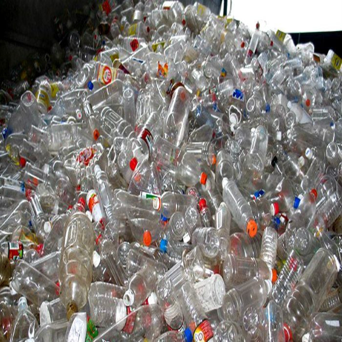 High-quality PET bottle scraps ideal for plastic reprocessing industries