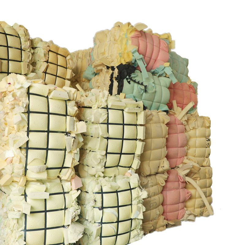 High Quality Mixed Color Eco-Friendly PU Scrap Foaming Grade Waste Recycling Foam Rubber Industries NL Scrap