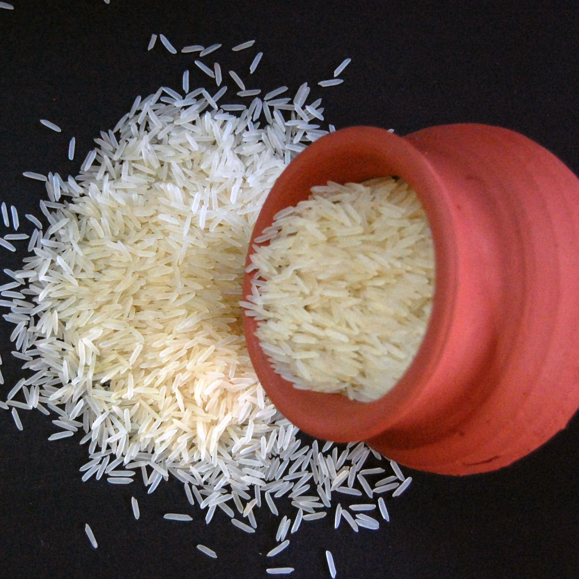 Premium Quality Organic Basmati Long Grain White Rice Soft Texture Parboiled Fresh Basmatic Rice for Food Use